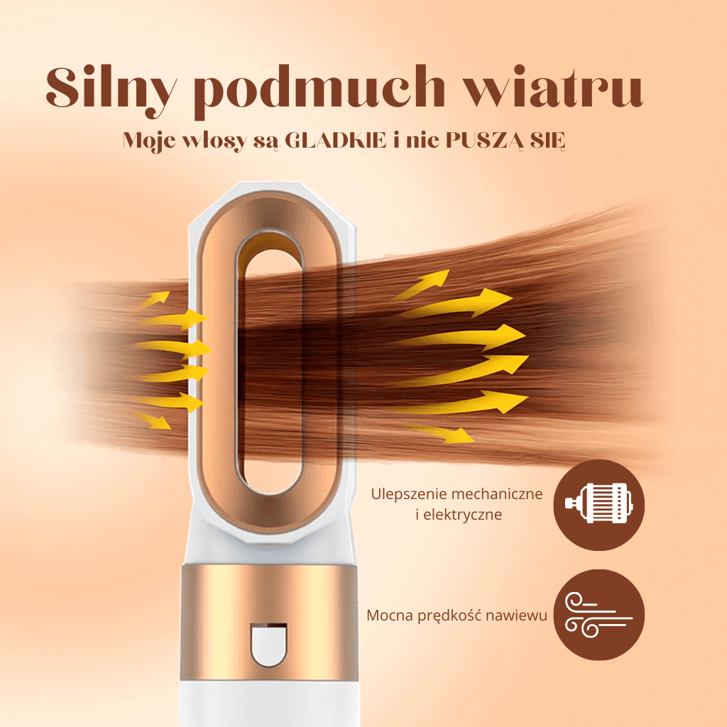 Profesjonalna suszarka do włosów  5 w 1