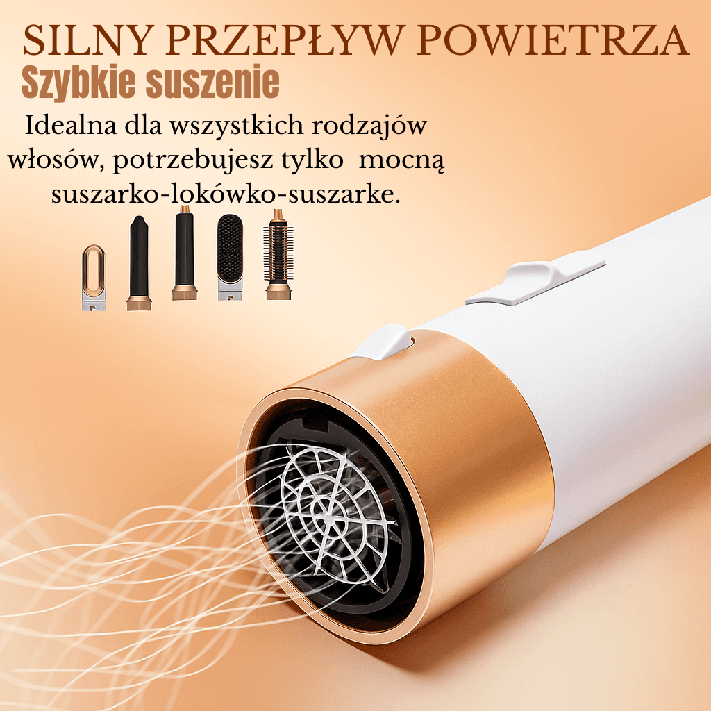 Profesjonalna suszarka do włosów  5 w 1